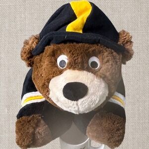 Pillow Pets NFL Pittsburgh Steelers Bear Plush Medium 18" Mascot
